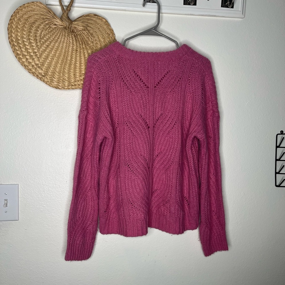 Madewell Pink Sweater - Picture 4 of 7